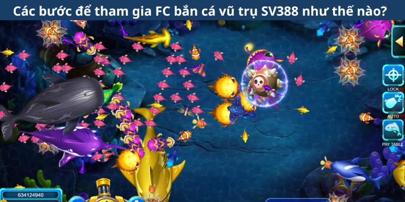 FC Bắn Cá Vũ Trụ SV388 - Game Online Đổi Thưởng Hấp Dẫn