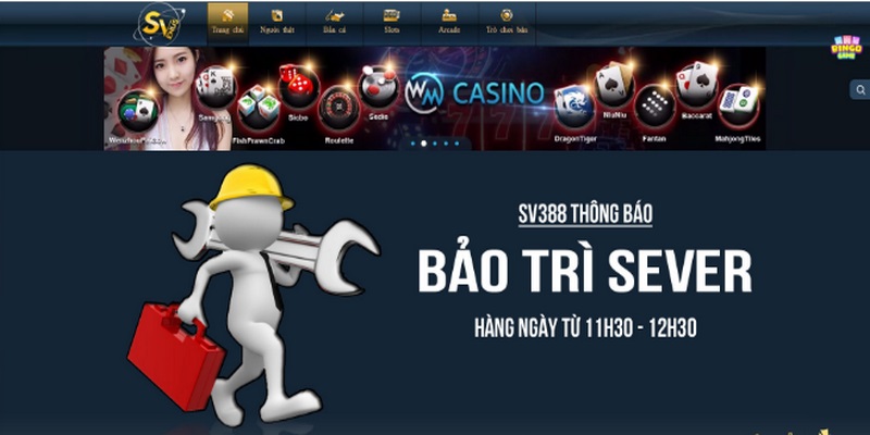 SV388 Bảo Trì Ngân Hàng Và Những Điều Cược Thủ Cần Biết