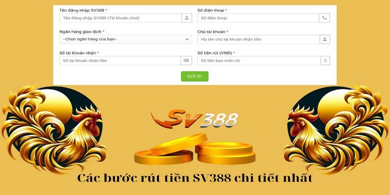 Rút Tiền SV388 Nhanh Chóng, An Toàn Và Vô Cùng Tiện Lợi